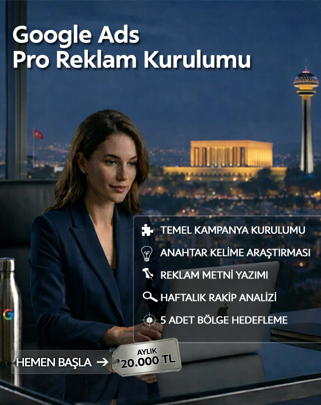 Google Ads Pro Paket Kurulum